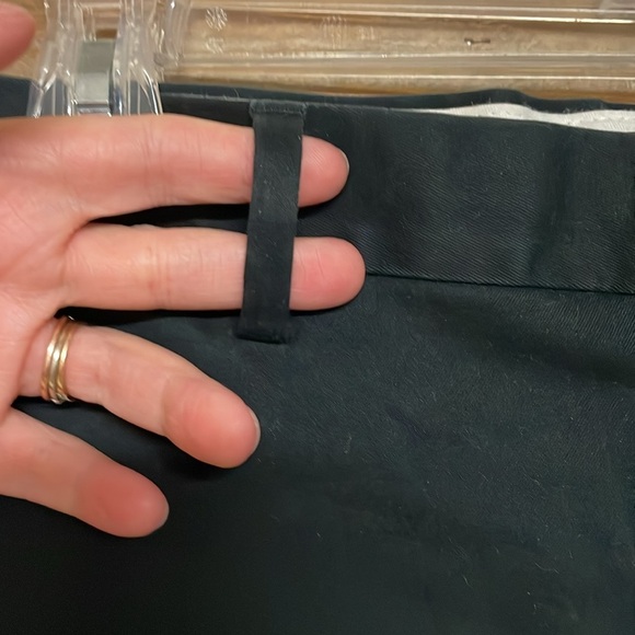 Banana Republic Aiden Slim Fit size 33x32 Black Dress Pants Straight Leg - Picture 5 of 10